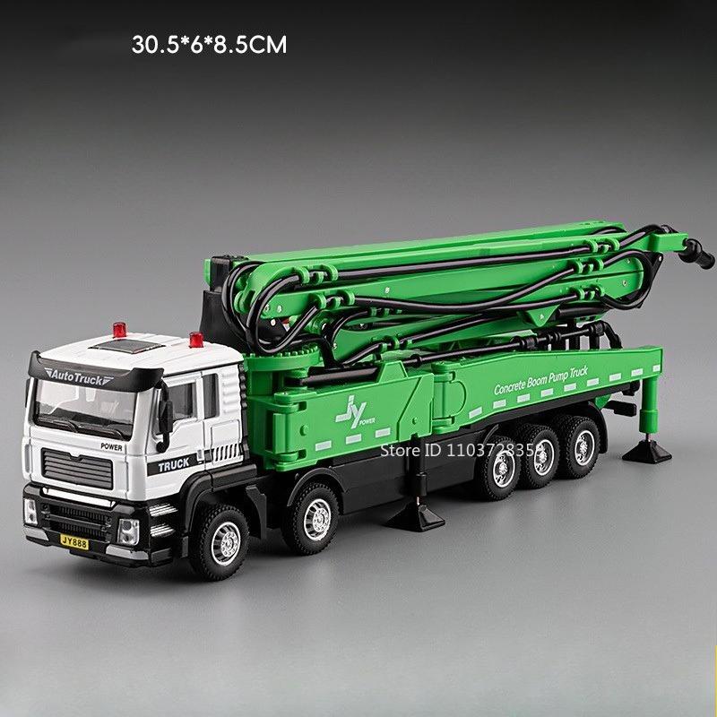 1:32 Alloy Cement Pump Truck Model