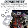 01232023 Firewall Pass Through Bracket - Eliminates Gromet