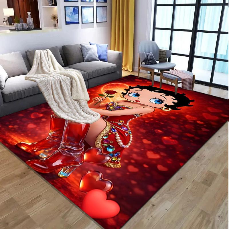 Sexy Doll Pattern Rug, Indoor/Outdoor Mat, for Picnic, Gameroom, Bedroom, Office, Living Room, Home Decor Carpet, Birthday Gift