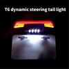 12V Motorcycle Dynamic Tail Light Rear Stop Brake Turn Signal Flash Running Lamp