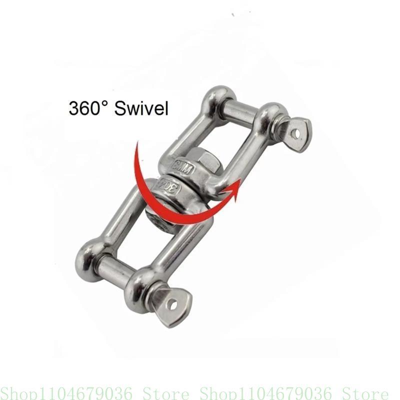 Upgrades Steel Boat Anchors Shackle Prevents Tangles in Anchors Lines 360 Degree Rotating Shackle Simple talls