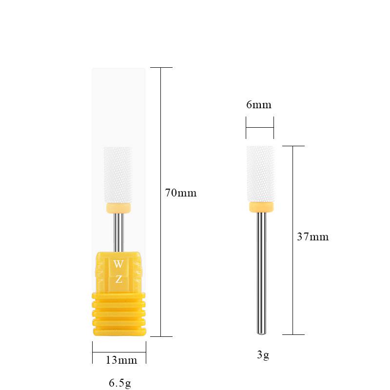 Ceramic Corn Head Nail Grinder for Polish & Cuticle Removal