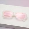 New Fashion Candy Color Small Frame Sunglasses Men Sun Glasses Women Vintage Trendy Style Eyewear Anti-Glare Glasses