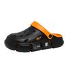 Fashion 2025 Summer Men's Sandals With Thick Sole Breathable Outer Wear Car Shoe Flat Heel Slip-On Beach Shoe Couple's Double Wear