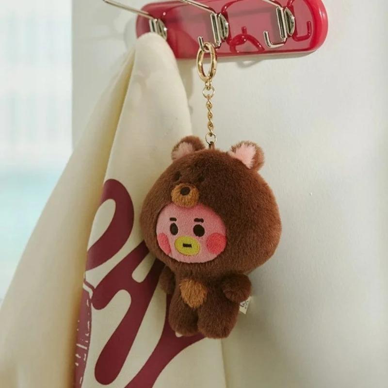 B T2 1 Baby Animal Series, Plush Doll Keychain Pendant, Cute Celebrity Merchandise, Lovely Doll Pendant Gift.