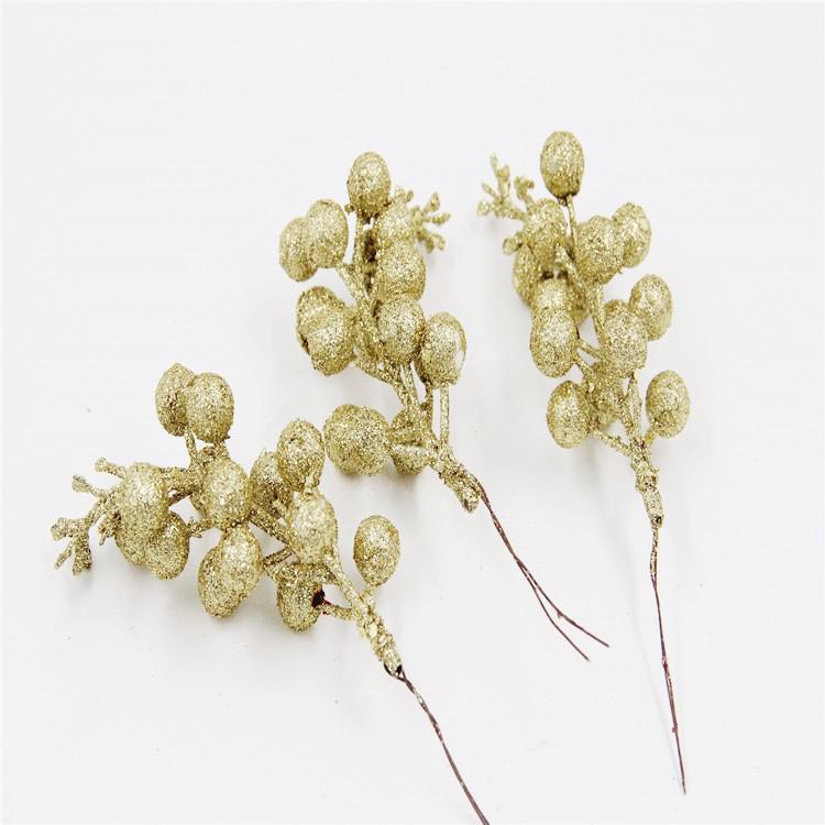 Snowflake Jute Rope & Red Berry Christmas Bouquet DIY Wreath Accessories