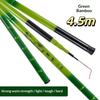 Telescopic Fishing Rod Bamboo Pattern Light Weight High Toughness Anti Corrosion for Sea Freshwater Dual Use