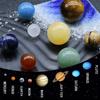 Opal Eight Planets Universe System Planets Popular Science Planet Set Educational Ornaments For Kids Teens Ore Gift