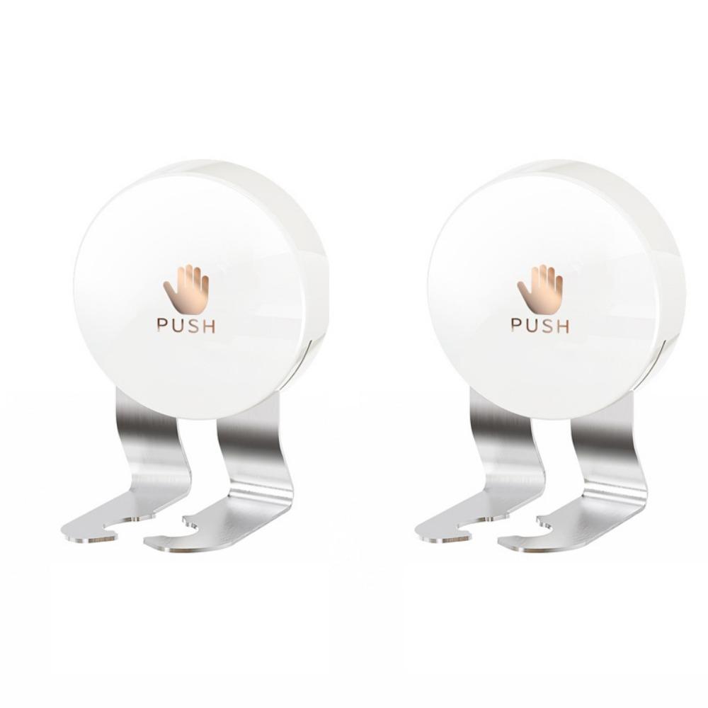 

2Pcs Punch-Free Suction Cup Soap Bottle Holder Metal Shower Gel Hanger Kitchen 2Pcs