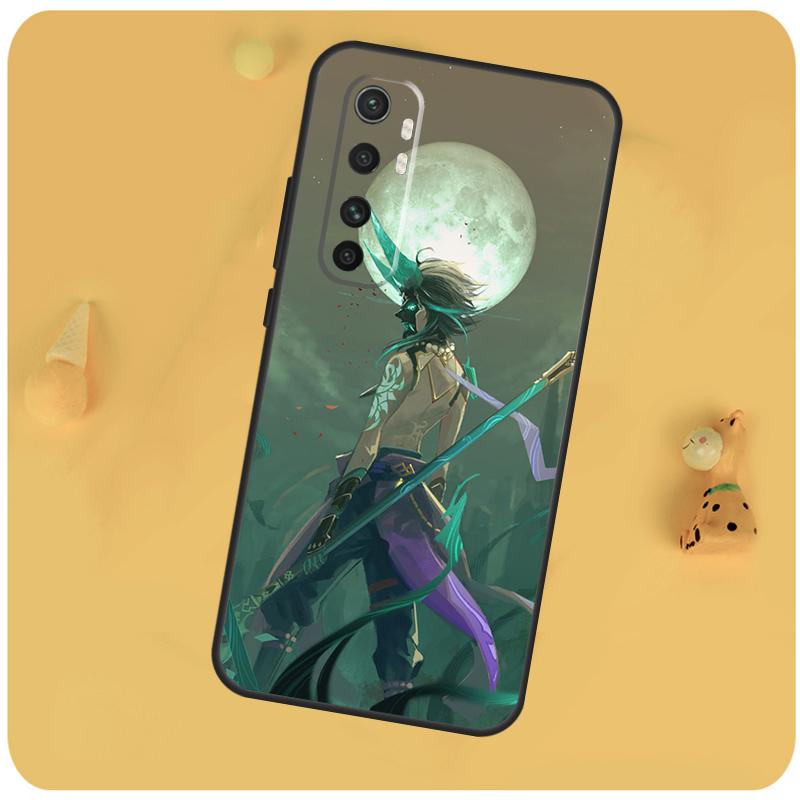 Genshin Impact Xiao Cover For Xiaomi 14 13 15 Ultra 11T 12T 13T 14T Pro POCO X7 X6 Pro X3 X5 F5 F6 M6 Pro Case