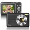 Mini Kamera Cyfrowa 44Mp Zoom Cyfrowy 16X Fhd 1080P Przenośna Kamera