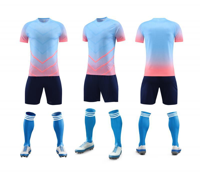 Adult Children's Professional Football Training Kit Short Sleeve Quick-Drying Breathable Game Kit Jerseys Sportswear