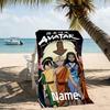 Customizable personalized beach towels Avatar The Last Airbender themed designs.Suitable for the beach, yoga, sports;ideal as beach accessories
