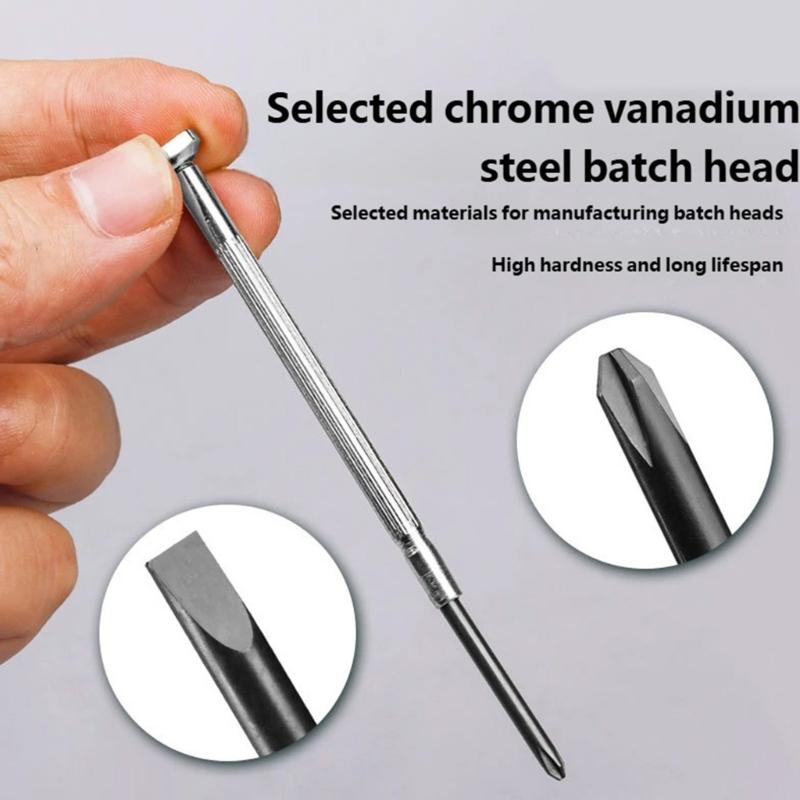 Steel Precise Screwdriver Set For Watch Repair And Electronics Maintenance Slip Resistant Design With Storage Case