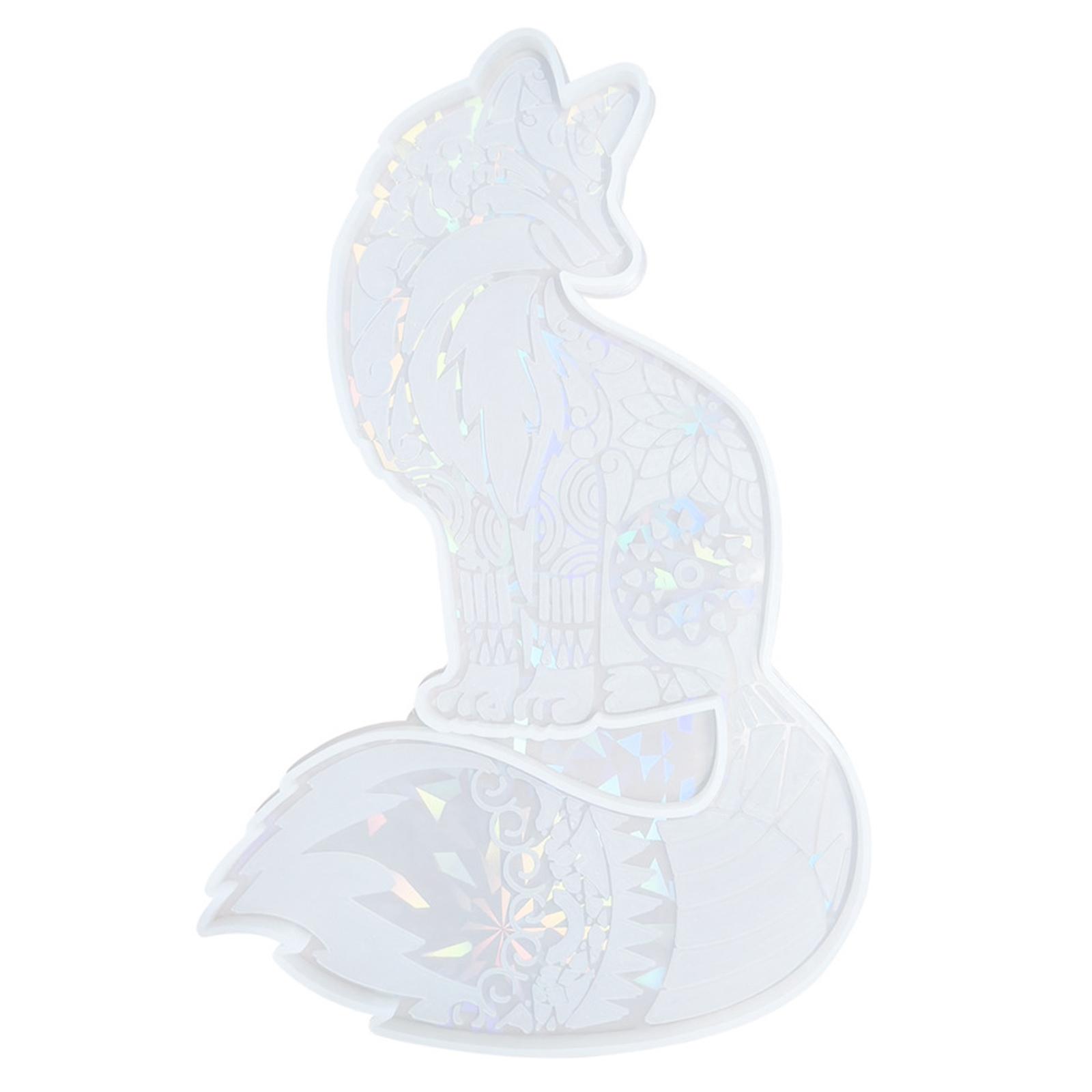 

Персонализированная лиса в форме смоляного настенного украшения, уникальная декоративная силиконовая форма, изысканные декоративные предметы, формы