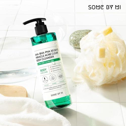

AHA-BHA-PHA 30 Days Miracle Acne Clear Body Cleanser(Body Wash) 400g