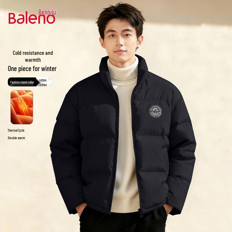 

Baleno Men s Stand-Collar Padded Jacket L