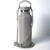 Botella de Agua Aislada de Acero Inoxidable de Doble Capa con Pedrería