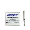 10pcs Dental Diamond Burs Drill Dental Dia-burs Medium FG 1.6M Dentist for High Speed Handpiece EX-41