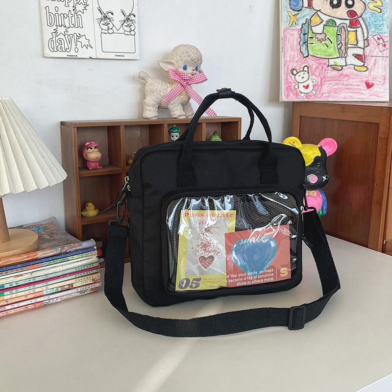 New Niche Design Cute Kawaii Ita Bag JK Uniform Shoulder Bag Girls Backpack, Crossbody Bag, Handbag Y2K High-Quality Nylon Bag