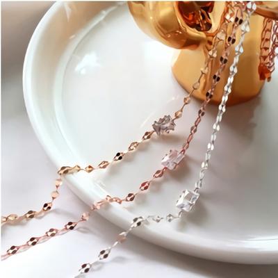 Einfaches Kugelkette Tägliches 925 Silberarmband mit Libellenkette Cubic