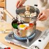 Yicang Stainless Steel Yukihira Pot 20cm with Lid