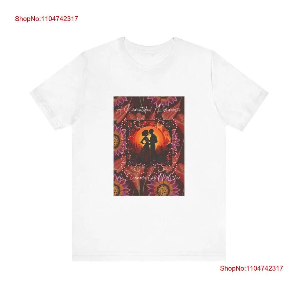 RoUnisextic Flower unisex T Shirt Anniversary Couples Summer Style vintage Washed Top For Everyday Wear Breathable fashion Casual