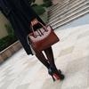 Hochwertige lässige Tragetaschen Vintage Schulter große Kapazität Damenmode Ledertaschen