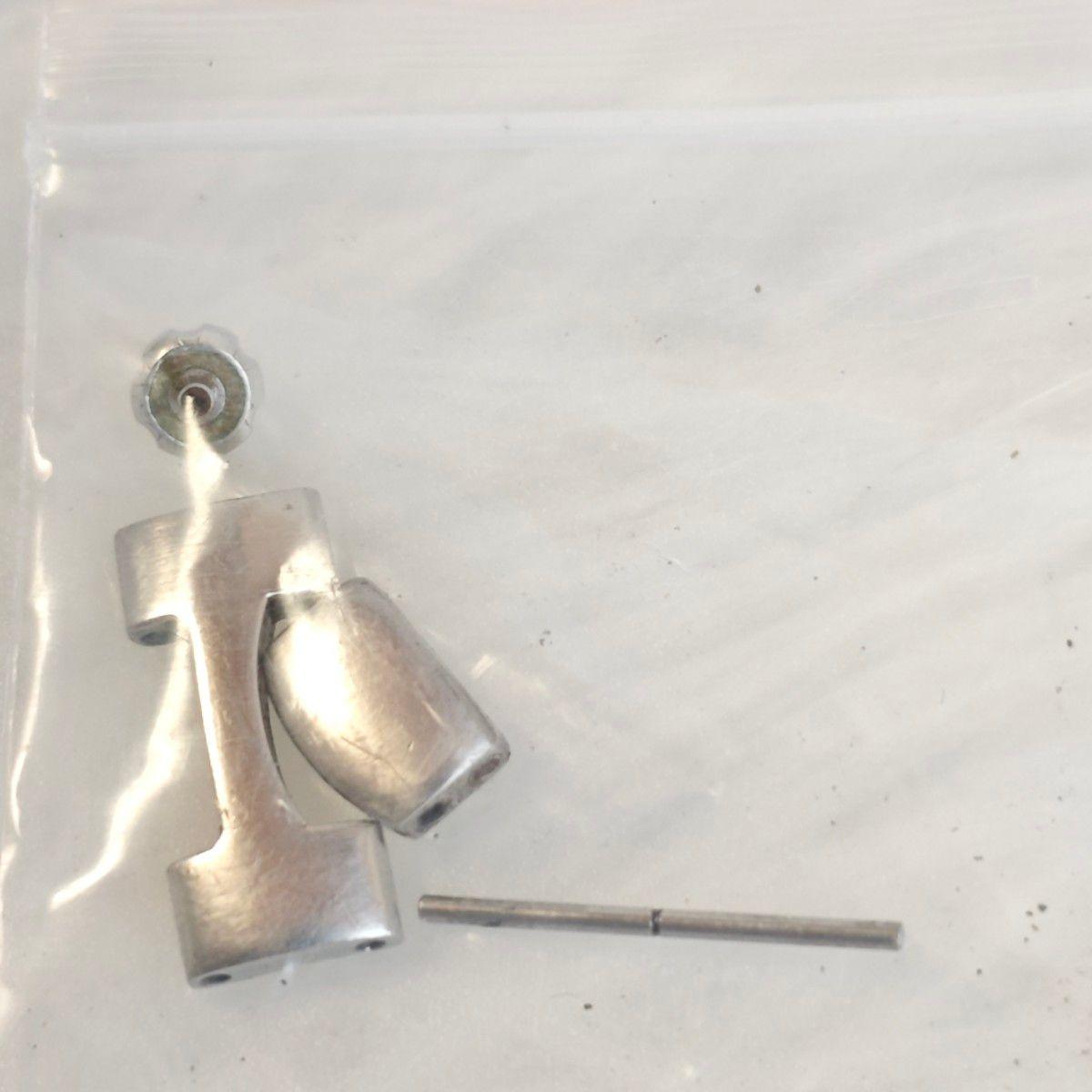 Used OMEGA Constellation Series Crown Link Pin Watch Parts Silver Series Approx. 8.3mm Vintage