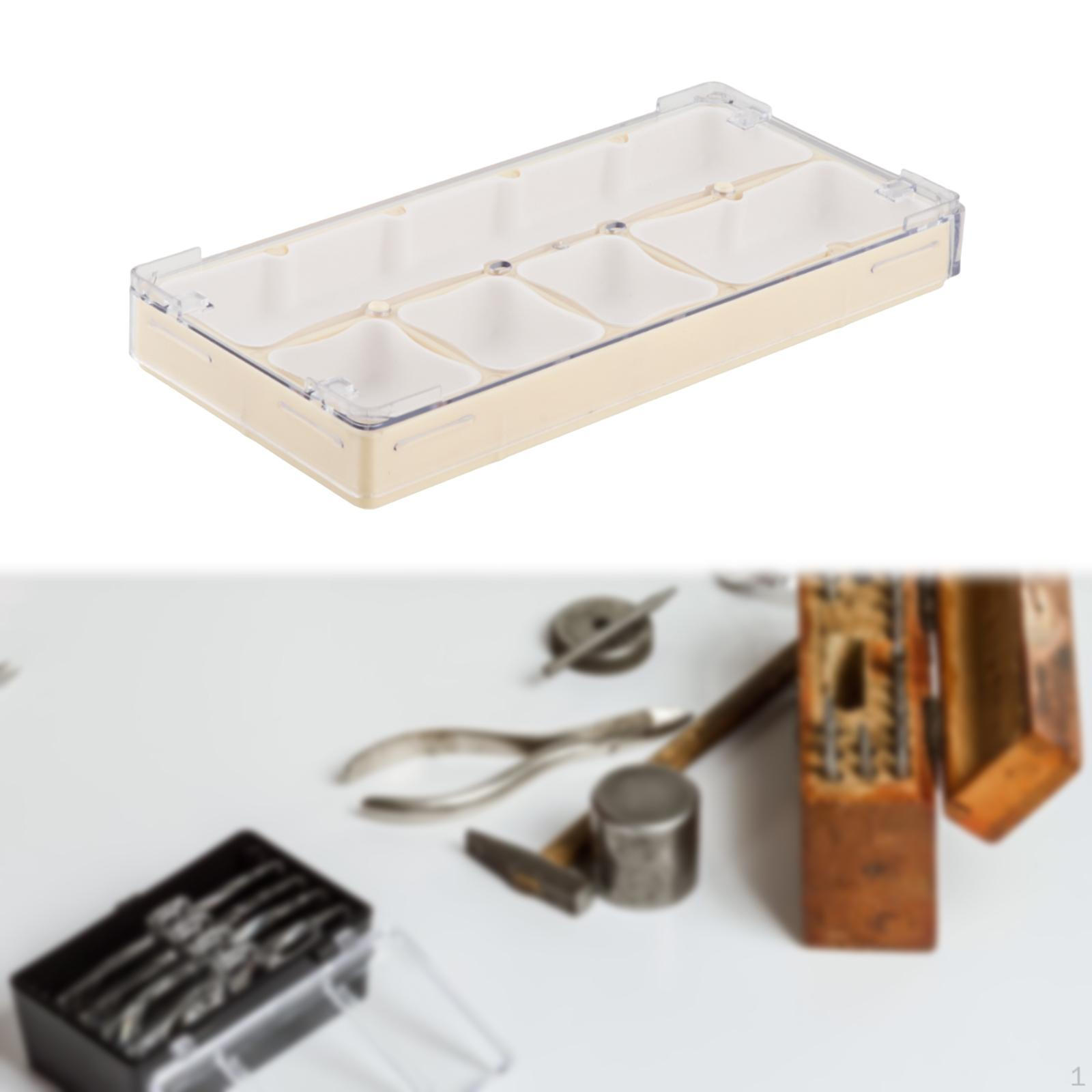 

Коробка-органайзер для деталей часового механизма с защитным чехлом для инструментов для ремонта