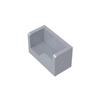 10Pcs 23969 Panel 1X2X1 Rounded Corner 2Sides Building Blocks MOC Accessories Compatible with Brick Children Toys