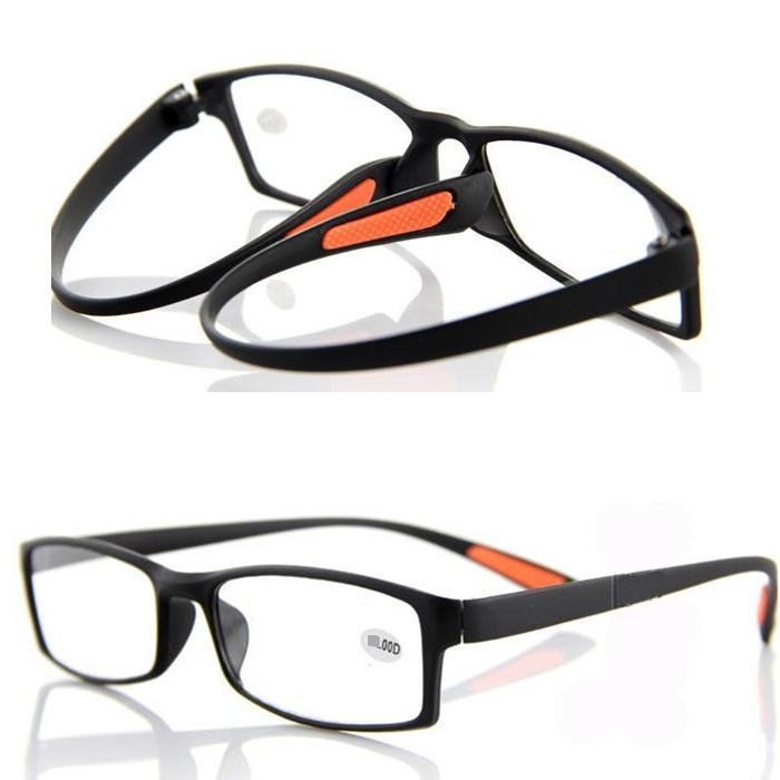 Men Women Fashion Reading Glasses Flexible TR90 Frame Reader Spectacles +1.0 1.5 2.0 2.5 3.0 3.5 4.0 Eyeglasses Eyewear