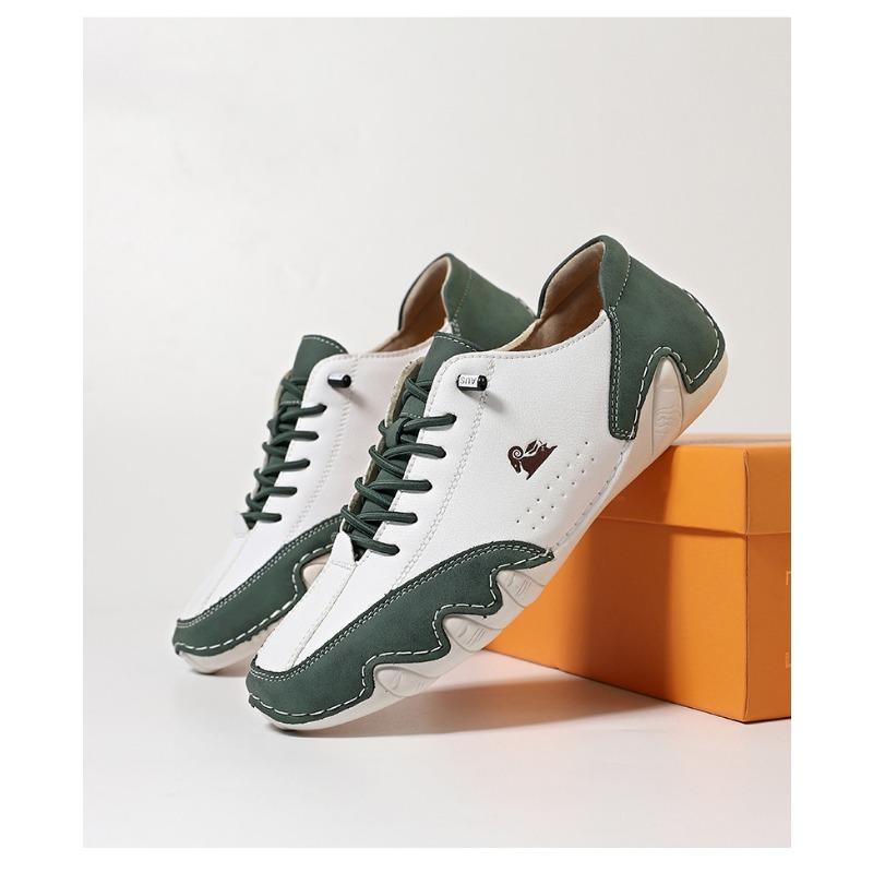 Couple Style Men's and Women's Shoes, Low Cut Men's Casual Shoes, Color Blocked Oversized Shoes