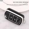 Neue TPU-Auto-Klappschlüsselhülle für Land Rover Range Rover Sport LR3 Discovery 3 mit 3 Tasten, geschützte Schlüsselanhängertasche, Zubehör