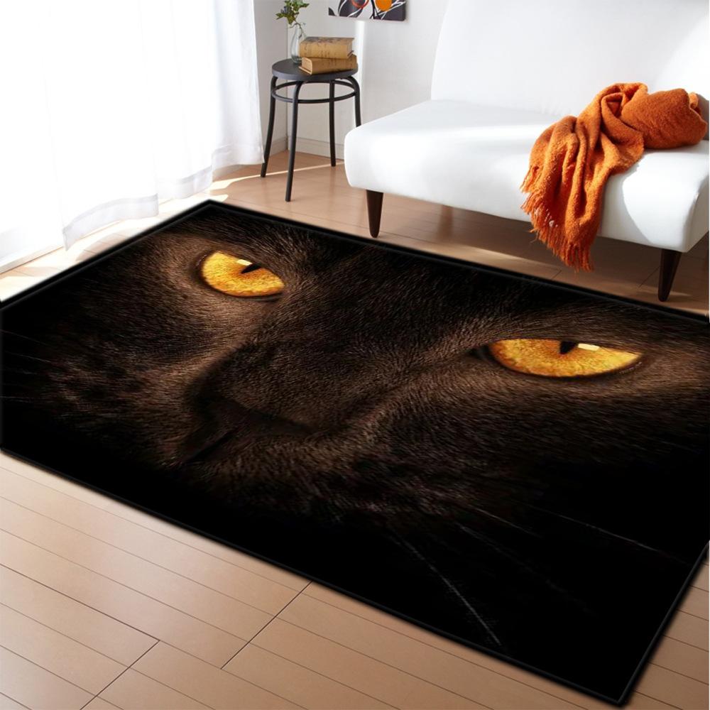 

Leopard Tiger 3D Carpet Living Room Area Rug Kids Play Room Mat Dinosaur Boys Bedroom Rug Kitchen Mats Floormat Entrance Doormat 40x60cm