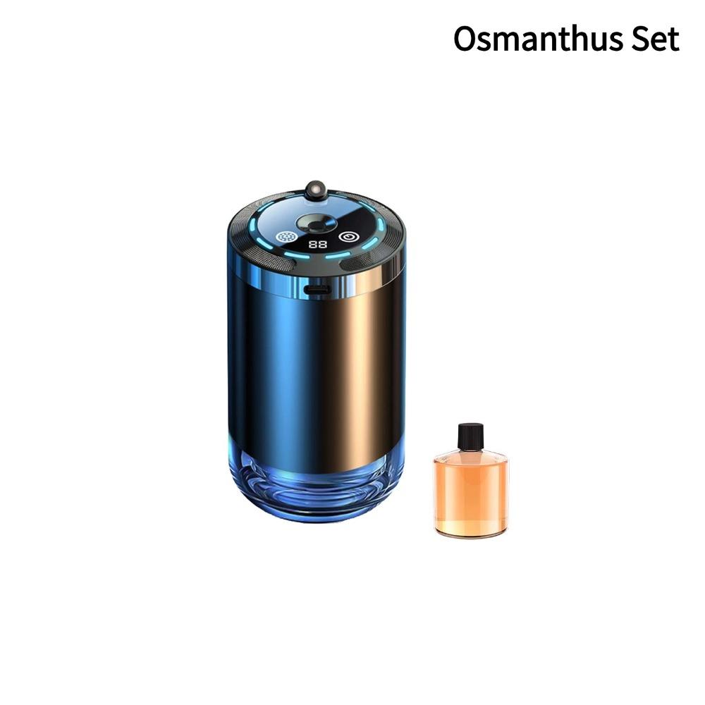 Smart Car Air Freshener Rechargeable Car Aroma Diffuser 5 Modes Adjustable Intelligent Fragrance Humidifier Auto Odor Eliminator