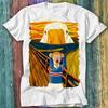 Mess The Honk Get Bonk Goose The Scream Famous Painting T Shirt Top Tee 431