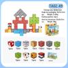 Cross-Border Excavator Magnetic Building Blocks Set: Children's Educational Toy in a Portable Iron Box