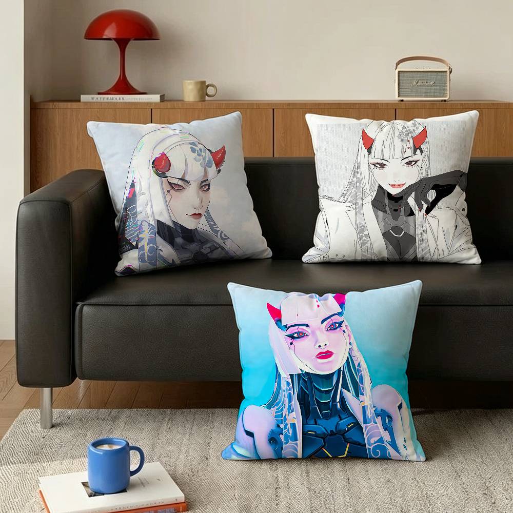 Shion Overwatch Throw Various Sizes Square Pillow Case For Car Home Bedchamber Decor