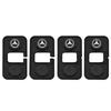 4pcs Car sticker For Mercedes-Benz A B C E G S V Class GLA GLC GLE Car Door Lock screw protective Silicone Case Anti-Collision ZF8