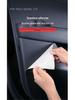 Tesla Model 3/Y Glove Box Kick Mat, Carbon Fiber Texture Door Protector, Interior Accessory.
