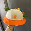 Cartoon Dinosaur Summer Baby Hat for Girls Boys Panama Toddler Wide Brim UV Beach Sun Cap Outdoor Children Fisherman Hat