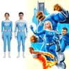 The Fantastic Four Cosplay Jumpsuit With Spandex For Game Anime Role Play