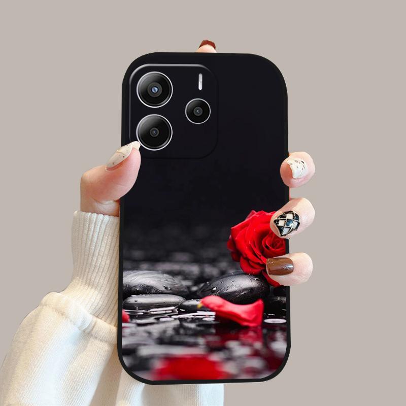 Für Redmi Note 14 5G Weiche Hülle 24094RAD4G Silikon TPU Handy Rückseite Abdeckung Para Für Redmi Note 14 4G Handy Schutz Stoßfänger Fundas