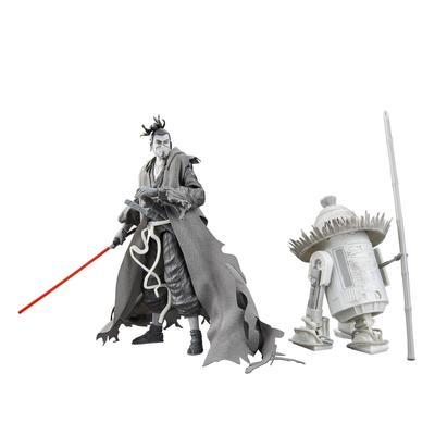Hasbro Star Wars STAR WARS Black Series Ronin & R5-D56, Star Wars: Visions Collection Premium Pack de 2 Figurines d'Action 15 cm G1320 Authentique
