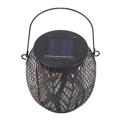 Outdoor Solar Lantern LED Metal IP65 Water Proof Garden Decorative Hanging Solar Light for Table Pathway Walkway Patio