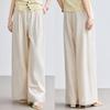 Women's Cooling Wrinkle-Resistant Lyocell Wide-Leg Casual Pants