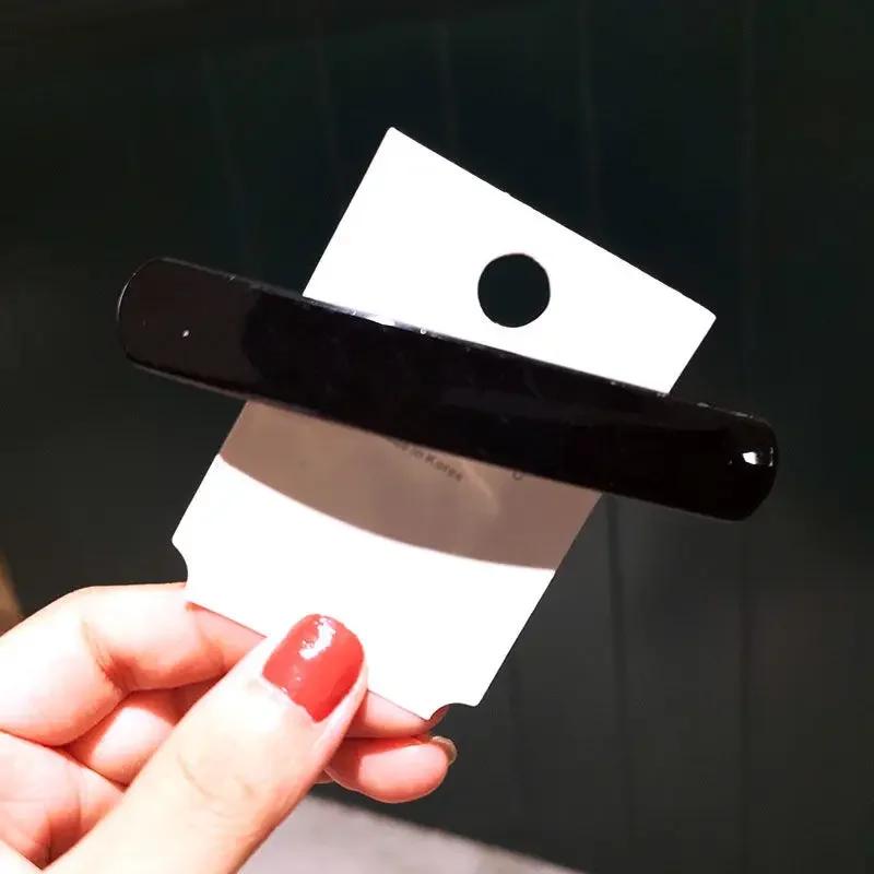 

Korean Morandi Color Spring Hair Clip Women Girls Simple Hairpin Fashion Colorful Matte Barrette Hair Styling Accessories