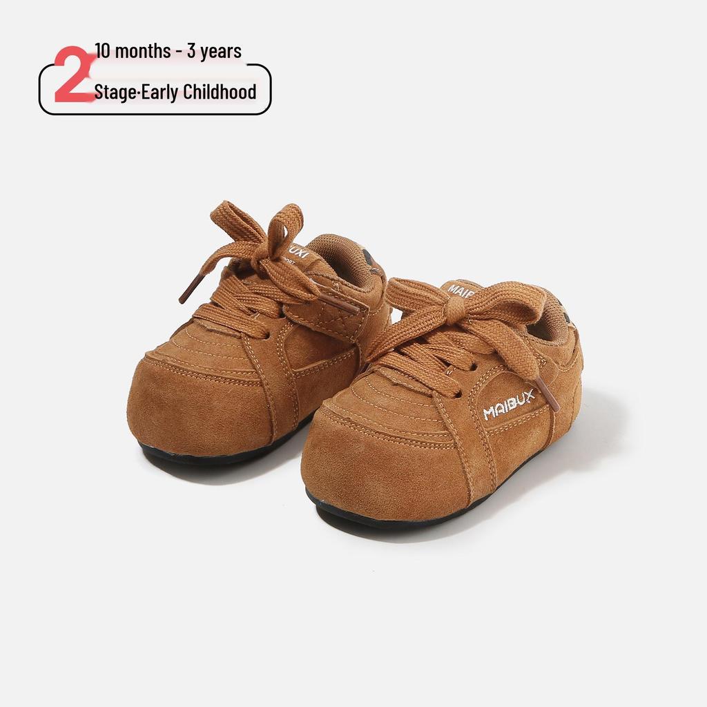 Spring New Arrivals: Soft Sole Non-Slip Sports Skate Shoes for Baby Boys - Infant Toddler Pre-Walking Loafers