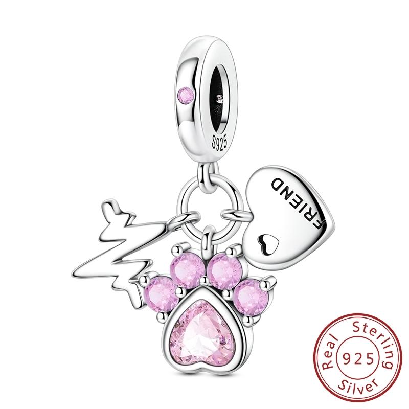 Copper Charms Firefly Cat Dog Coconut Charms Beads Pendant Fit Original Pendant Bracelet Diy Fine Jewelry For Women